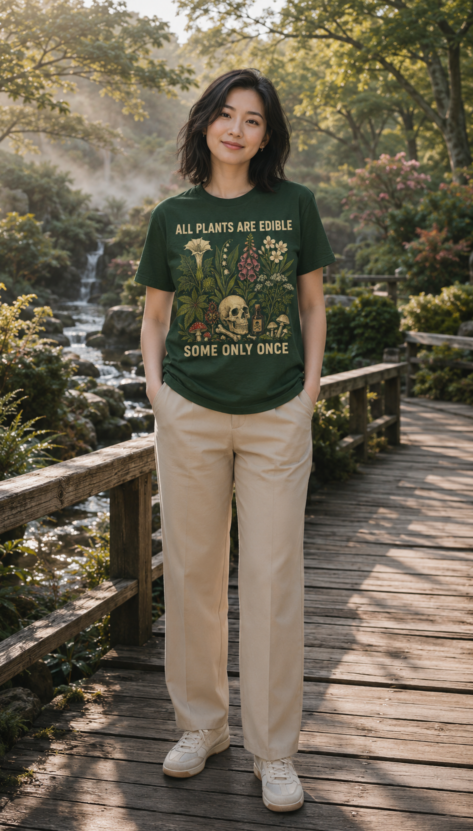 All Plants Are Edible Funny T-Shirt – Gildan 5000