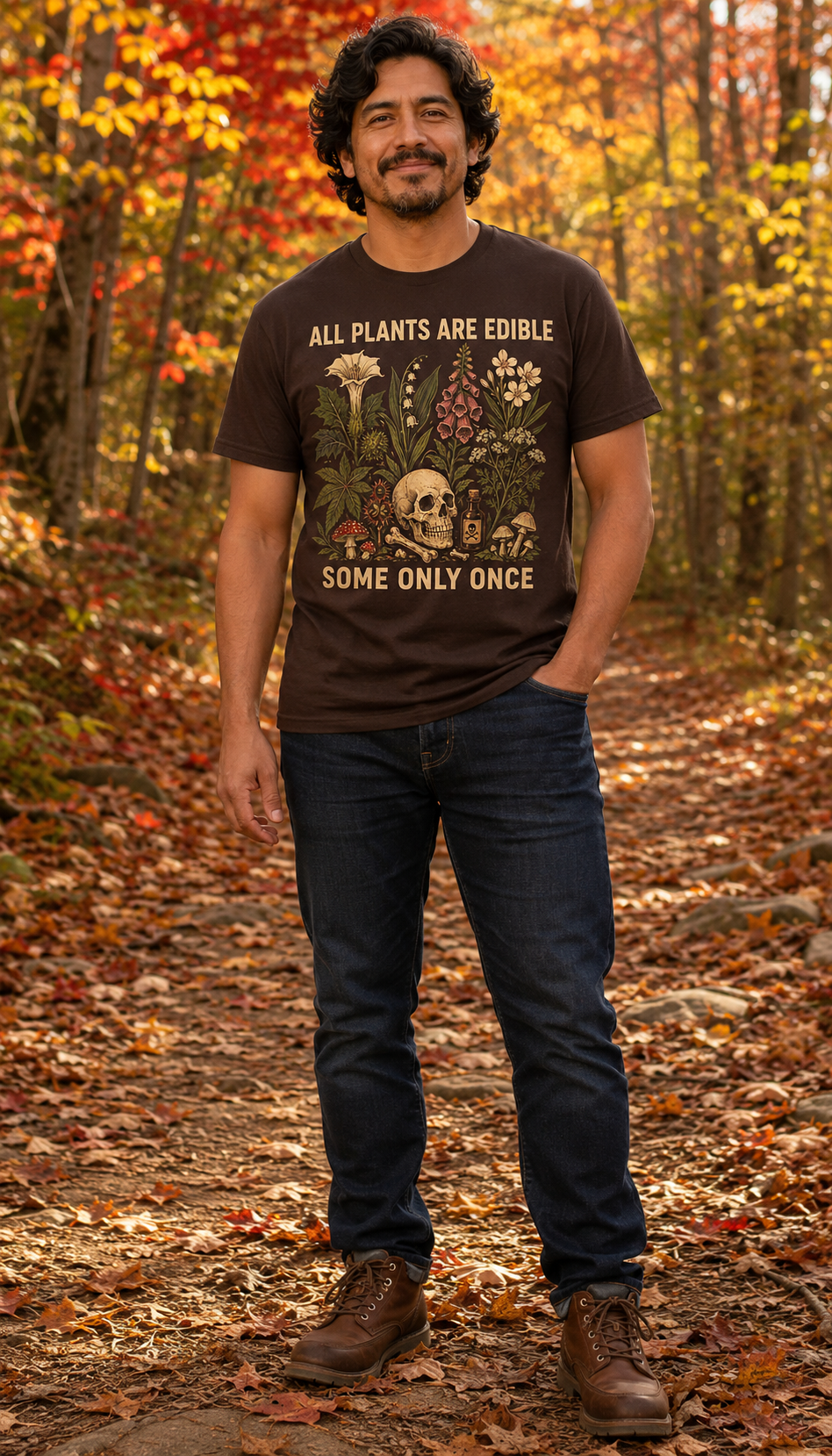 All Plants Are Edible Funny T-Shirt – Gildan 5000