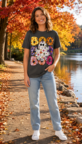 Colorful Boo Ghost Halloween T-Shirt – Gildan 5000