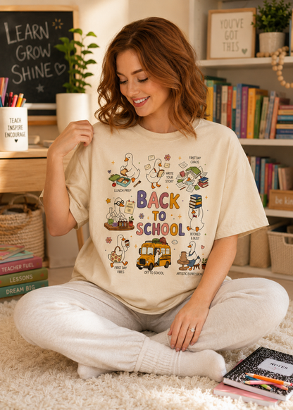 Funny Goose Back to School
