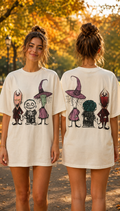 Spooky Halloween Trio Front & Back T-Shirt – Gildan 5000