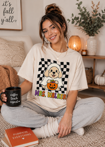 Personalized Halloween Dog