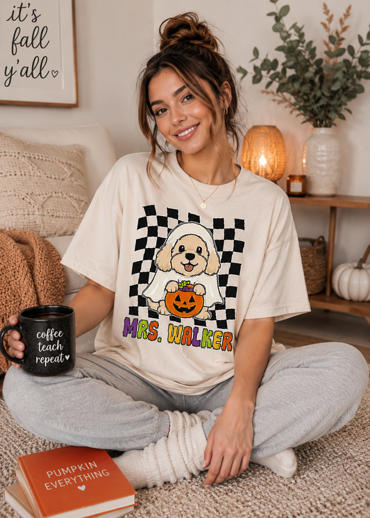 Personalized Halloween Dog